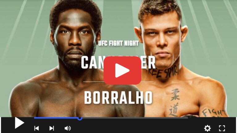 재러드 캐노니어 카이오 보할류 UFC on ESPN 62 중계